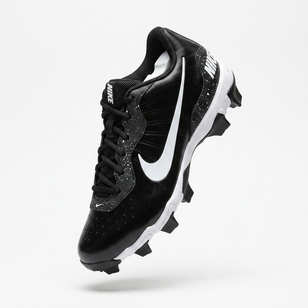 Nike Alpha Huarache 4 Keystone Molded Baseball Cleats Black DJ6524 003 Size 12